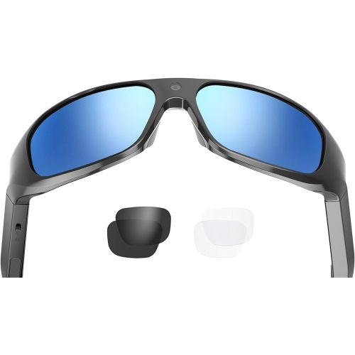  [아마존베스트]OhO sunshine OHO 4K Ultra HD Water Resistance Video Sunglasses, Sports Action Camera with Built-in 128GB Memory and Polarized UV400 Protection Safety Lenses,Unisex Sport Design