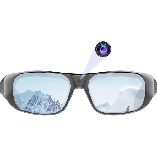  [아마존베스트]OhO sunshine Waterproof Video Audio Sunglasses,Built-in Memory with Ultra 1080P Full HD Video Recording Camera and Polarized UV400 Protection Safety Lenses,Unisex Sport Design