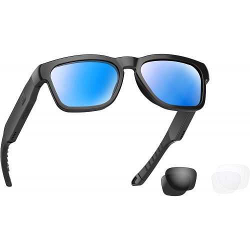  [아마존베스트]OhO sunshine OhO Bluetooth Sunglasses,Open Ear Audio Sunglasses Speaker to Listen Music and Make Phone Calls, Water Resistance and Full UV Lens Protection and Compatiable for All Smart Phones