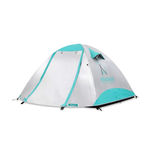  Ohnana Cool 2-Person, Heat-Blocking Rayve Tent. Ideal for Backpacking, Festivals, Summer and Family Camping.