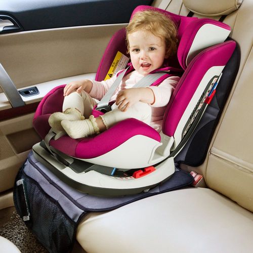  Ohuhu 4-Pack car seat Protector and Kick mat (4 Pack Seat Protector and Kick Mat)