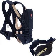Okkatots Baby Carrier System Black with Tan Trim