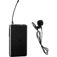 Oklahoma Sound Tie-Clip/Lavalier Wireless Mic for PRA-8000 (Black)