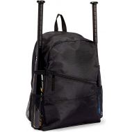 Okuna Outpost Baseball Bat Bag, Grey Backpack with Adjustable Padded Straps (1 Pack)
