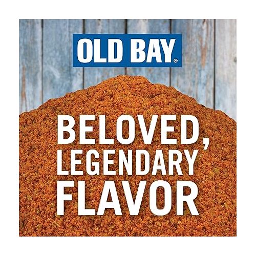  OLD BAY Seasoning, 16 oz - One 16 Ounce Fan-Favorite Tin Can of OLD BAY All-Purpose Seasoning with Unique Blend of 18 Spices and Herbs for Crabs, Shrimp, Poultry, Fries, and More