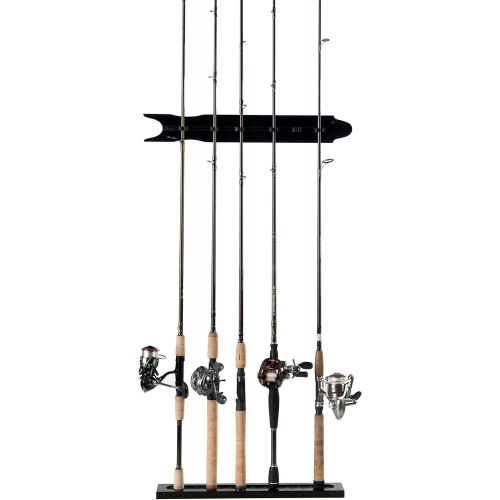  Old Cedar Outfitters Modular Wall Rack for Fishing Rod Storage, Holds up to 8 Fishing Rods