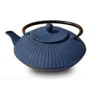 Old Dutch Cast Iron Fidelity Teapot, 27-Ounce, Blue
