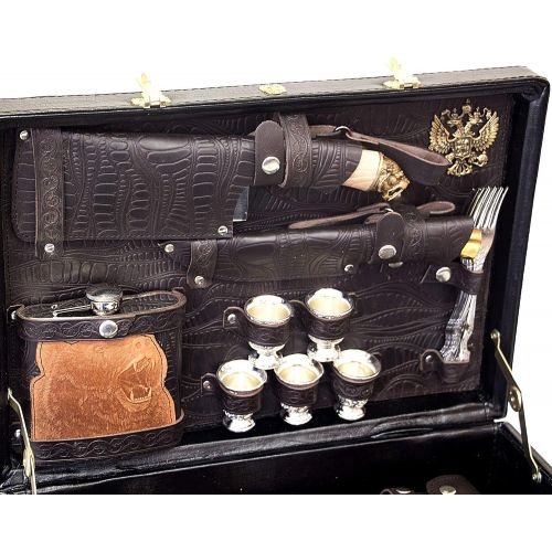  Old Master Handmade Barbecue Hunting Set Prince on 8 Persons