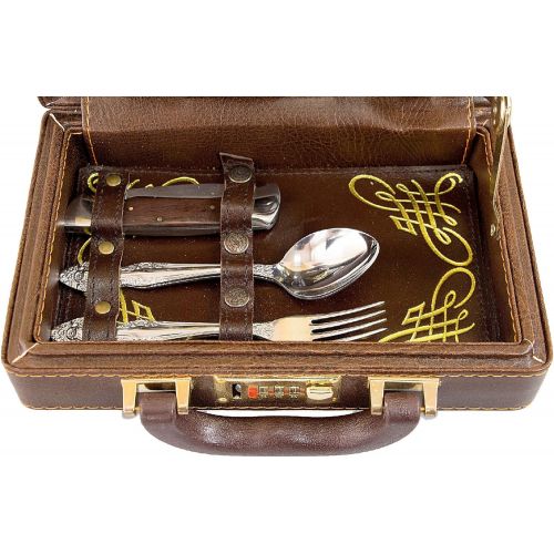  Old Master Handmade Picnic Hunting Set On Two on 2 Persons
