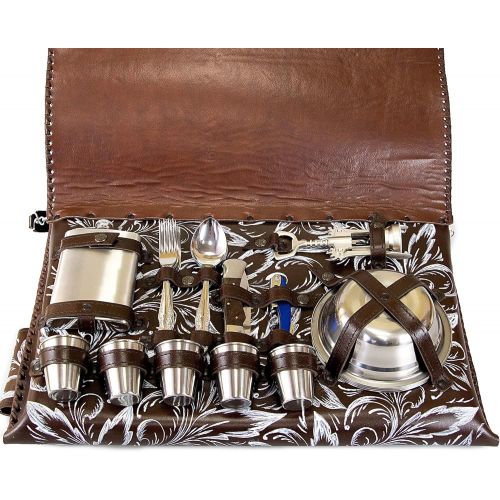  Old Master Handmade Picnic Hunting Set Nomad on 5 Persons