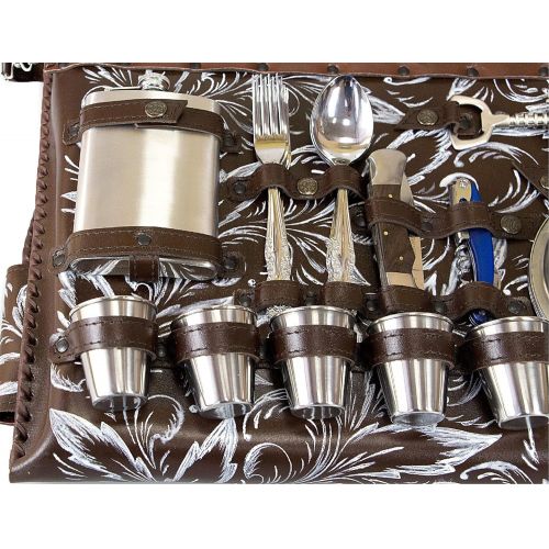  Old Master Handmade Picnic Hunting Set Nomad on 5 Persons