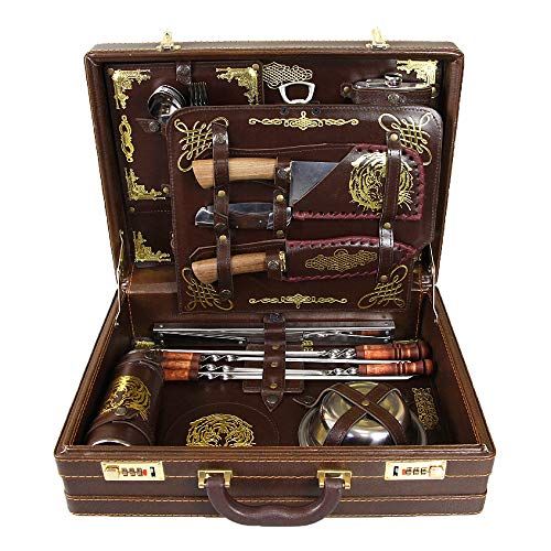  Old Master Handmade Picnic Hunting Set Royal on 6 Persons