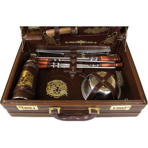  Old Master Handmade Picnic Hunting Set Royal on 6 Persons