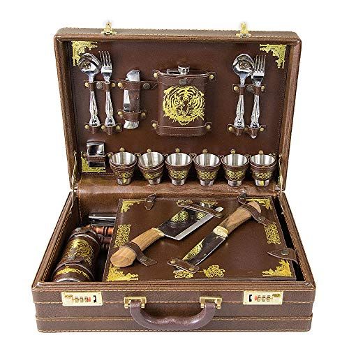  Old Master Handmade Picnic Hunting Set Governor on 6 Persons