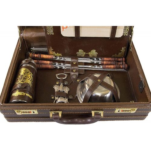  Old Master Handmade Picnic Hunting Set Governor on 6 Persons