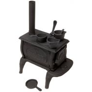 Old Mountain Black Mini Box Stove Set, with Accessories, 10 1/2 Inch Tall