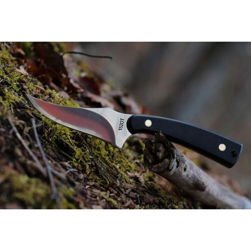  Old Timer Outdoormesser-Sharpfinger Full Tang-Klingenlaenge: 8,38 cm-Griffmaterial: Delrin, Stahl, Mehrfarbig