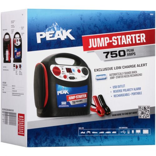  PEAK Peak 750 Peak Amps Jump-Starter