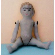 /OldCastleTreasures 2.5 Inch Bisque Doll with Movable Arms & Legs - 3265