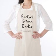 /OldEnglishCo Bakers Gonna Bake Apron - personalised apron - baking gift - Kitchen gift - Baking Apron