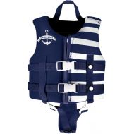 OldPAPA Kids Swim Vest - Child Life JacketBaby Float Swimwear with 3 Safety Buckle, S-XL