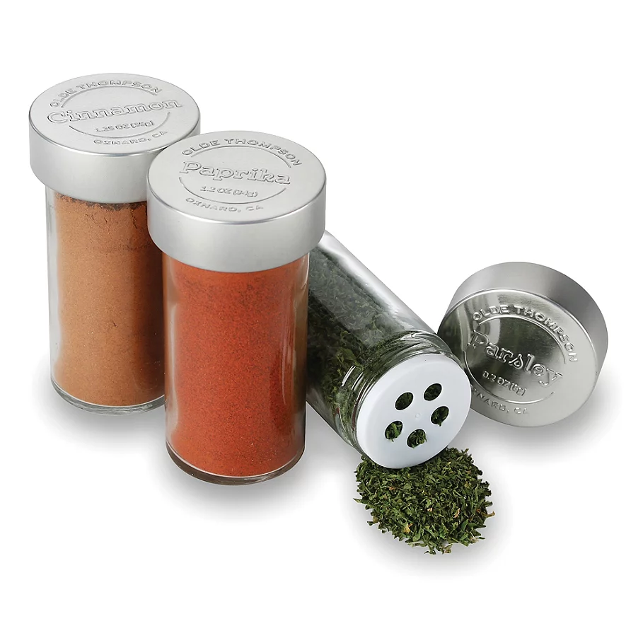  Olde Thompson 20 Jar Embossed Revolving Spice Rack