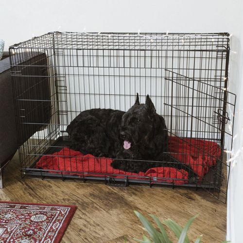  Oldzon Pet Crate Cage 48 Kennel Cat Dog Folding Steel Animal Playpen Wire Metal With Ebook