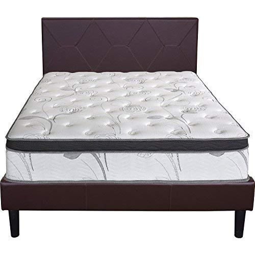  Olee Sleep 13 inch Galaxy Hybrid Gel Infused Memory Foam and Pocket Spring Mattress (Full)