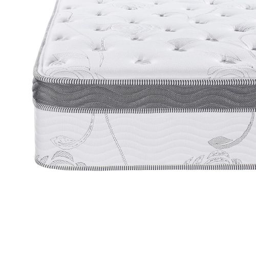  Olee Sleep 12 inch Hybrid Euro Box Top Pocket Spring Mattress (Queen)