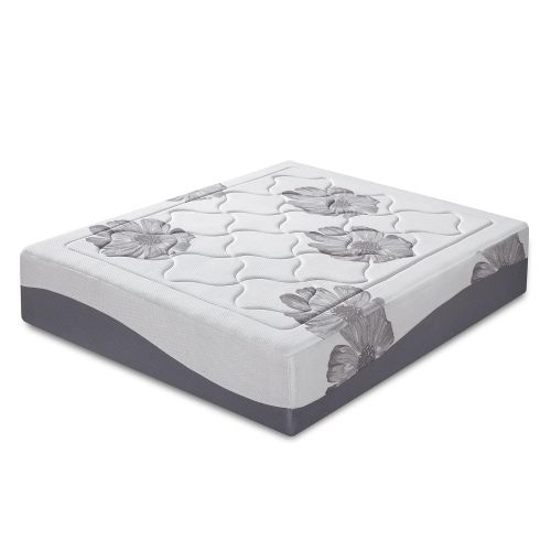  Olee Sleep 12 Inch I Gel Top Tencel Memory Foam Mattress 12FM01F