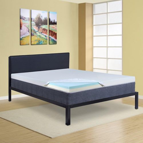  Olee Sleep 4 Inch Memory Foam Mattress Topper Pad 04TP02T