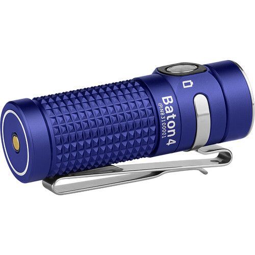  Olight Baton 4 Rechargeable Flashlight (Regal Blue)