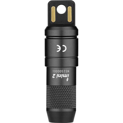  Olight imini 2 Rechargeable Key Ring Flashlight (Black)