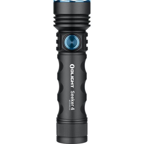  Olight Seeker 4 USB-C Rechargeable EDC Flashlight (Matte Black)