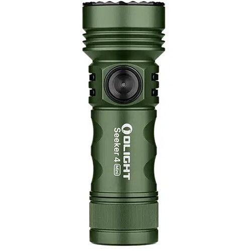  Olight Seeker 4 Mini White & UV Flashlight (Cool White Light, OD Green)