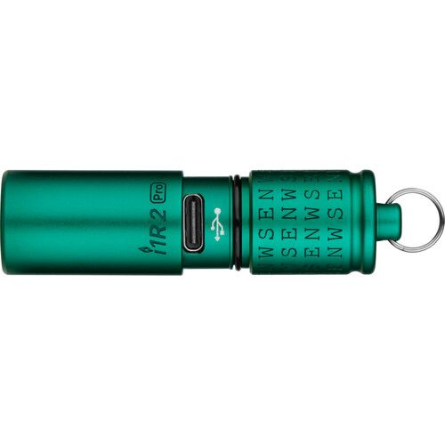  Olight I1R 2 Pro Rechargeable LED Key Chain Light (Center Green)