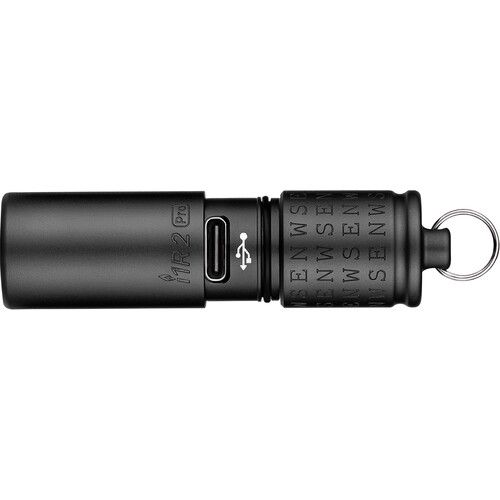  Olight I1R 2 Pro Rechargeable LED Key Chain Light (West Gray)