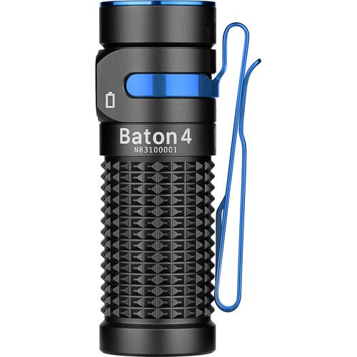  Olight Baton 4 Rechargeable Flashlight (Black)