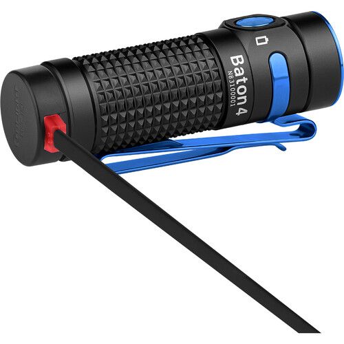  Olight Baton 4 Rechargeable Flashlight (Black)