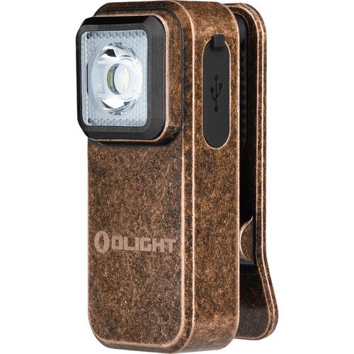  Olight Oclip Rechargeable Clip-On Light (Copper)