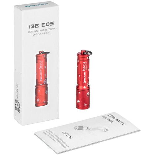  Olight I3E EOS Flashlight (Snowflake Red)