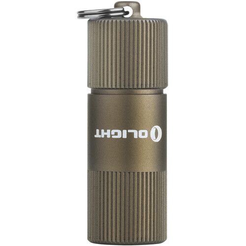  Olight i1R 2 EOS Rechargeable LED Keychain Light (Desert Tan)