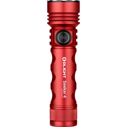  Olight Seeker 4 USB-C Rechargeable EDC Flashlight (Red)