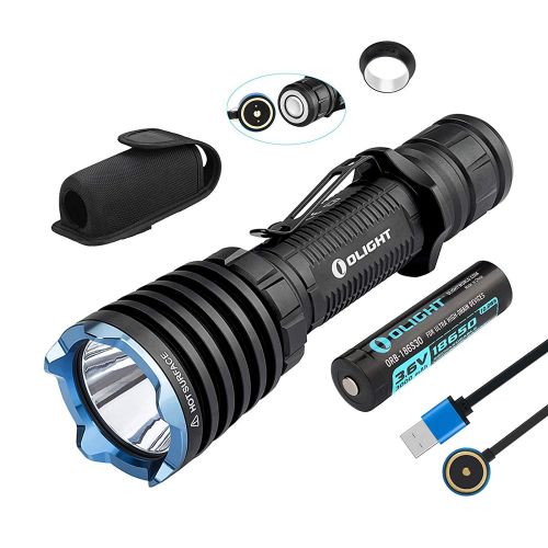  [아마존 핫딜]  [아마존핫딜]Olight OLIGHT WARRIOR X 2000 Lumen, Taktische LED-Taschenlampe, MCC-Magnetladekabel, mit 18650 3000mAh Batterie, ideal fuer Verteidigung und Militar usw.