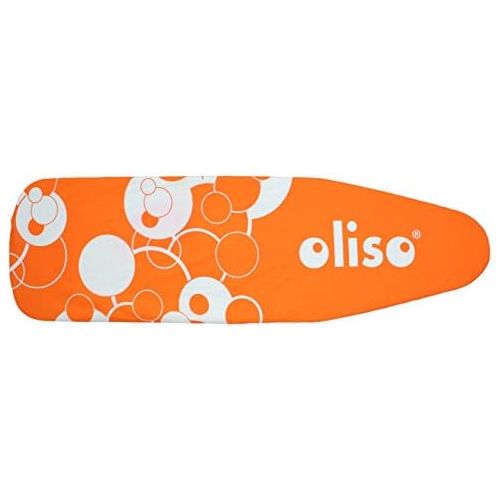  [아마존베스트]Oliso Standard Size Ironing Board Cover, 100% Cotton, 54 Inch by 15 Inch, Orange