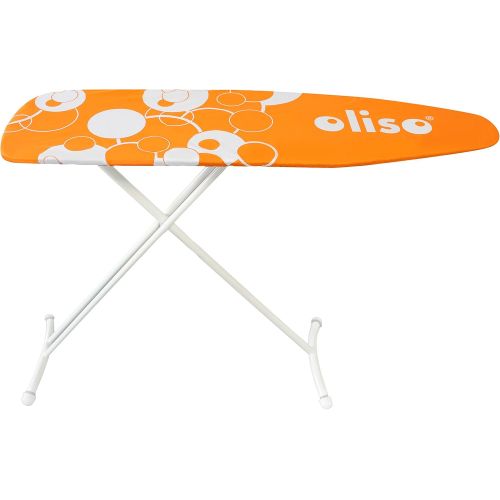  [아마존베스트]Oliso Standard Size Ironing Board Cover, 100% Cotton, 54 Inch by 15 Inch, Orange