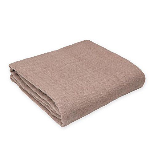  Oliver & Rain - Taupe and Dog Print Swaddle 2-Pack