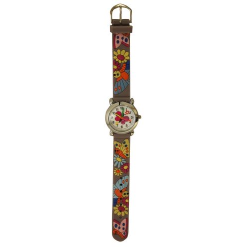  Olivia Pratt Kids Silicone Butterflies and Flowers Watch by Olivia Pratt