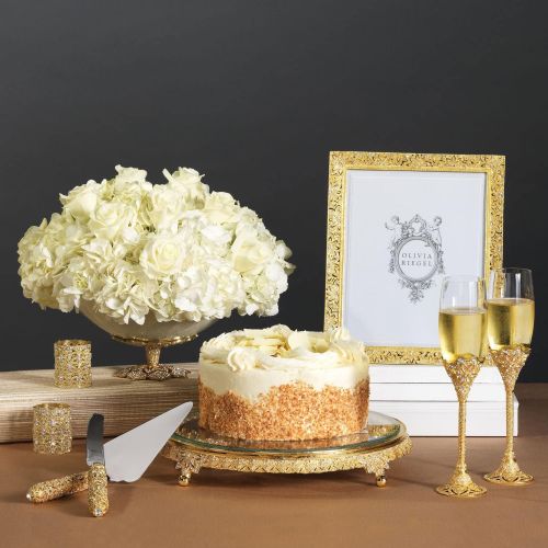  Olivia Riegel Gold Windsor Cake Plateau Stand