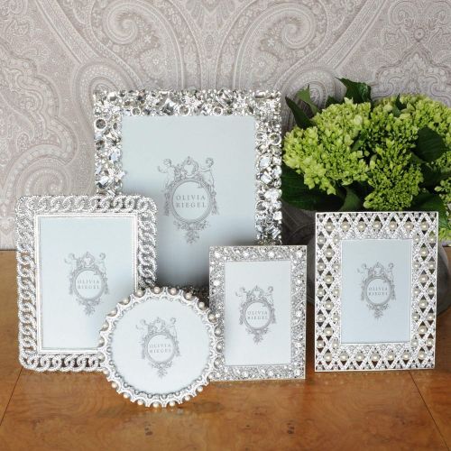  PEGEEN Austrian Perle & Crystal 5x7 frame by Olivia Riegel - 5x7